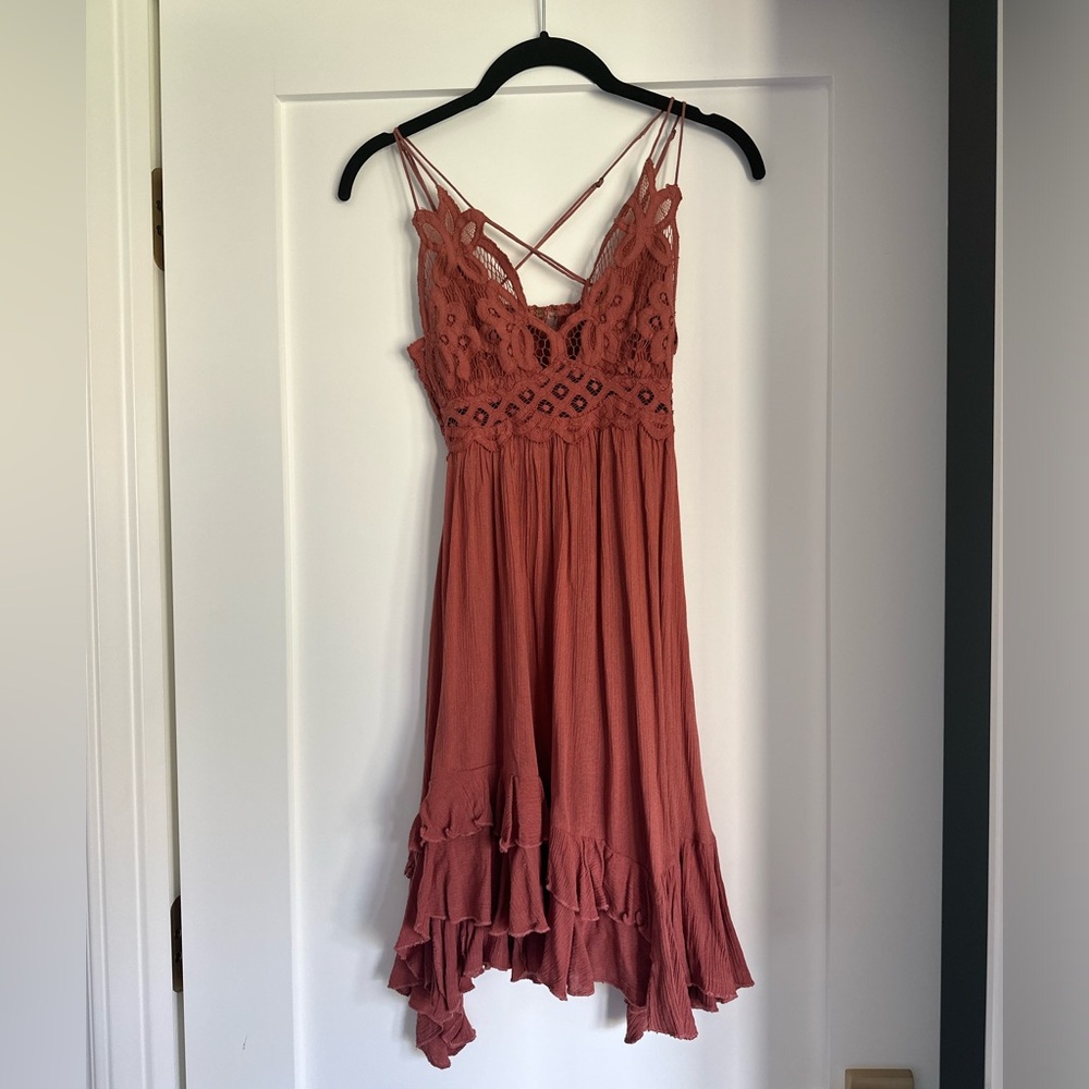 Free People Adella Slip Dress XS GUC